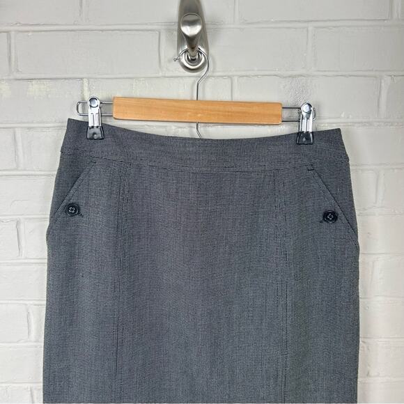 Rafaella Knit Textured Pencil Skirt Size 4 - Picture 3 of 8